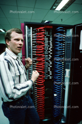 Mainframe Computer, Thinking Machine CM-5, Frostburg, supercomputer, Connection Machine, January 1996, 1990's