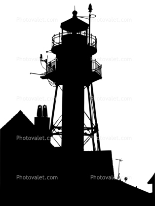 Coney Island Light silhouette, Shape 
