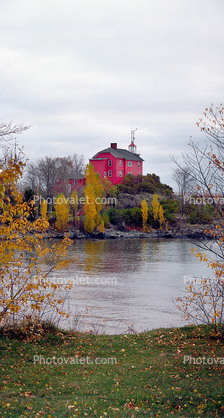 Marquette Harbor Lighthouse, Michigan, Lake Superior, Great Lakes