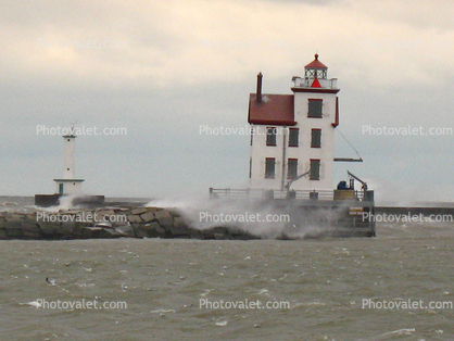 Lorain Lighthouse, Ohio, Lake Erie, Great Lakes