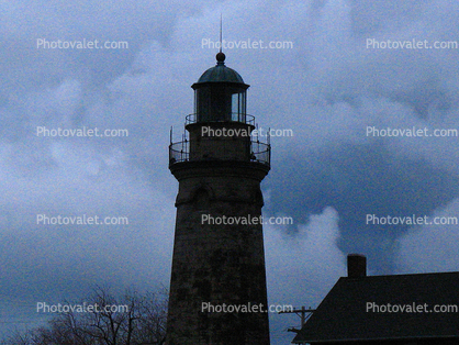 Fairport Harbor Lighthouse, Ohio, Lake Erie, Great Lakes
