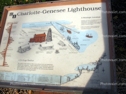 Charlotte-Genesee Lighthouse, Rochester, Lake Ontario, New York State, Great Lakes