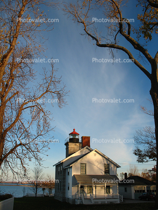 Sodus Outer Lighthouse, Lake Ontario, Great Lakes, Big Sodus Light, Sodus Point Lighthouse, New York State