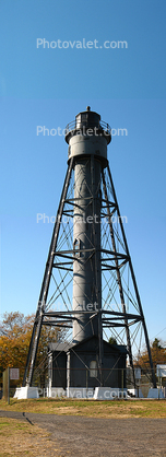 Tinicum Rear Range Lighthouse, Paulsboro, Billingsport, East Coast, Atlantic Ocean, Eastern Seaboard, Panorama