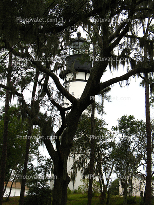 Amelia Island Lighthouse, Fernandina Beach, Florida, East Coast, Eastern Seaboard, Atlantic Ocean
