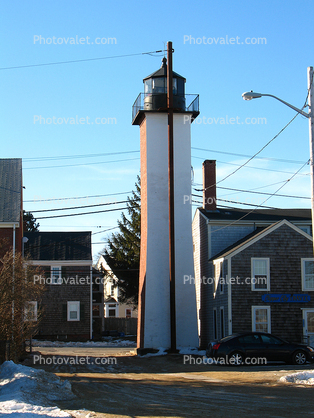 Newburyport Harbor Range Rear Light, Massachusetts, Atlantic Ocean, East Coast, Eastern Seaboard