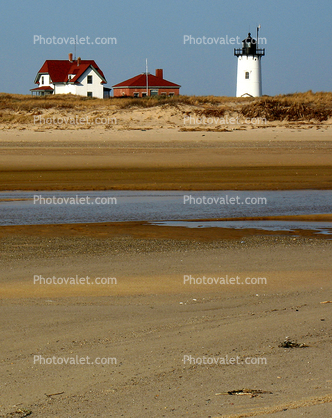 Race Point Lighthouse, Cape Cod, Massachusetts, Atlantic Ocean, East Coast, Eastern Seaboard