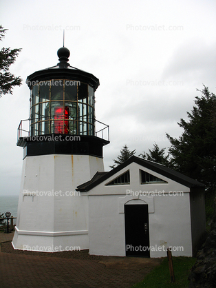 Cape Meares Lighthouse, Oregon, Pacific Ocean, West Coast