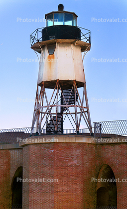 Fort Point Lighthouse, San Francisco, Pacific Ocean, West Coast