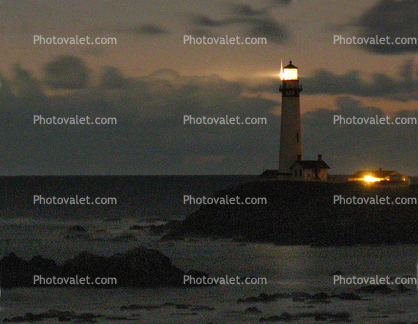 Pigeon Point Lighthouse, California, Pacific Ocean, West Coast