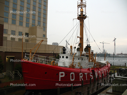 Portsmouth Lightship, Virginia, East Coast, Atlantic Ocean, Eastern Seaboard, Lightvessel, Olde Town