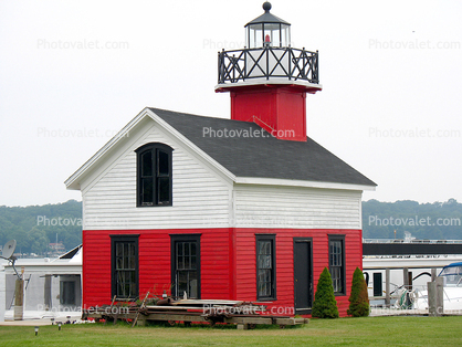Little Lighthouse, Saugatuck,  Douglas, Michigan, Lake Michigan, Great Lakes