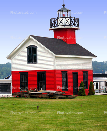 Little Lighthouse, Saugatuck, Douglas, Michigan, Lake Michigan, Great Lakes