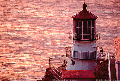 Point Reyes Lighthouse, California, West Coast, Pacific Ocean