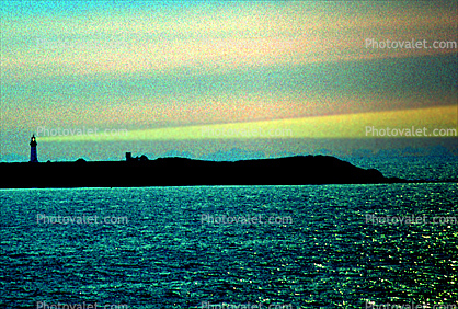 Destruction Island Lighthouse, Washington State, West Coast, Pacific Ocean