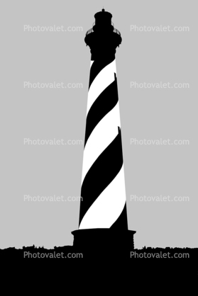 Cape Hatteras Light Station, Graphic Poster