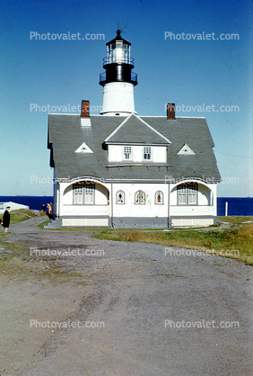Portland Head Light, Fort Williams Park, Cape Elizabeth, Maine, East Coast, Eastern Seaboard, Atlantic Ocean 