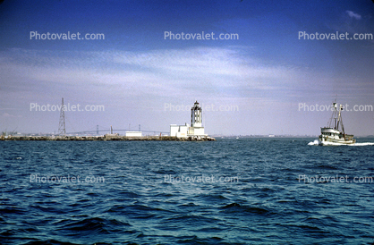 Angel's Gate Lighthouse, Los Angeles Lighthouse, California, West Coast, Pacific Ocean