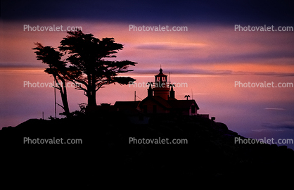 Battery Point Lighthouse, Crescent City, Del Norte County, California, West Coast, Pacific Ocean
