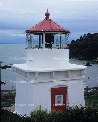 Trinidad Memorial Lighthouse, landmark, Humboldt County, California, West Coast, Pacific Ocean