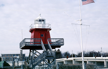 Two-Rivers Lighthouse, Wisconsin, Lake Michigan, Great Lakes