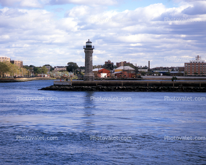 Blackwell Island Lighthouse, East River, Roosevelt Island, New York City, East Coast, Eastern Seaboard, Atlantic Ocean