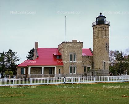 Old Mackinac Point LIghthouse, Michigan, Great Lakes