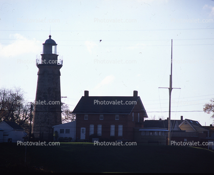 Fairport Harbor Lighthouse, Ohio, Lake Erie, Great Lakes, Harbor