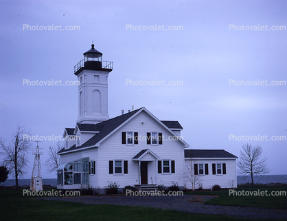Stony Point Lighthouse, Henderson, Lake Ontario, New York State, Great Lakes, Great Lakes                                                                                                                                                                      