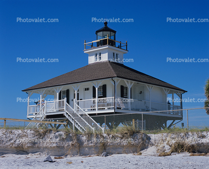Port Boca Grande Lighthouse, Charlotte, Gasparilla Island, Florida, Gulf Coast, 15 November 2005