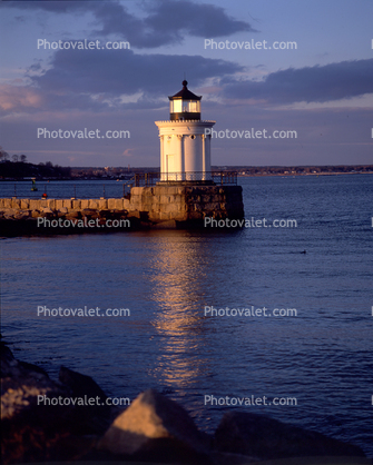 Portland Breakwater Lighthouse, East Coast, Eastern Seaboard, Atlantic Ocean