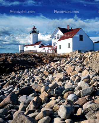 Eastern Point Lighthouse, Gloucester, Massachusetts, Atlantic Ocean, East Coast, Eastern Seaboard, Harbor
