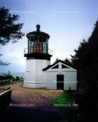 Cape Meares Lighthouse, Oregon, Pacific Ocean, West Coast