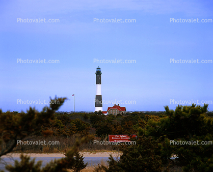 Fire Island Lighthouse, Long Island, New York State, Atlantic Ocean, Eastern Seaboard, East Coast