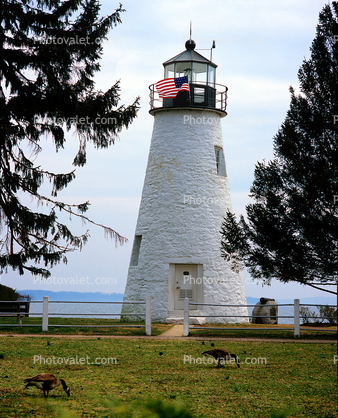 Concord Point Lighthouse, 1827, Havre De Grace, Maryland, East Coast, Atlantic Ocean, Eastern Seaboard