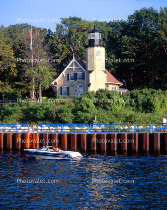 White River Lighthouse, Lake Michigan, Great Lakes