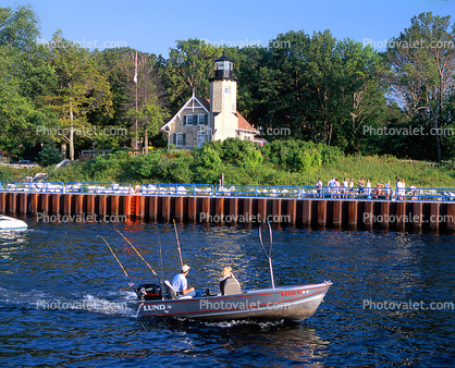 White River Lighthouse, Lake Michigan, Great Lakes