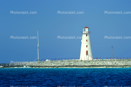 Hog Island Light, Paradise Island, Hog Island, Nassau Harbour, Harbor