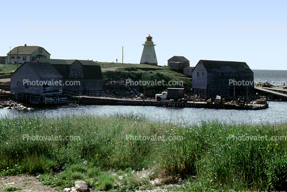 Neil Harbor Light, Cape Breton Highlands National Park, Cape Breton Island, Victoria County, Nova Scotia, Canada