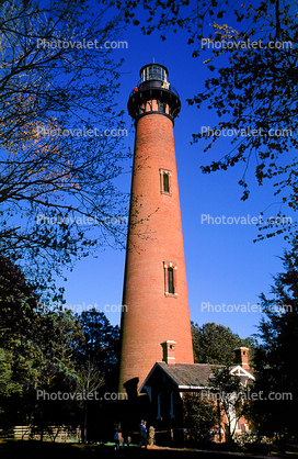 Currituck Beach Lighthouse, North Carolina, Atlantic Ocean, Eastern Seaboard, East Coast