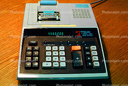 Electronic Calculator, Adding Machine, 1980s