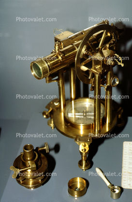 Theodolite, Surveying Instrument, Brass