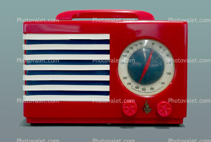 Emerson 400-3 Patriot radio, 1940, Catalin Radio