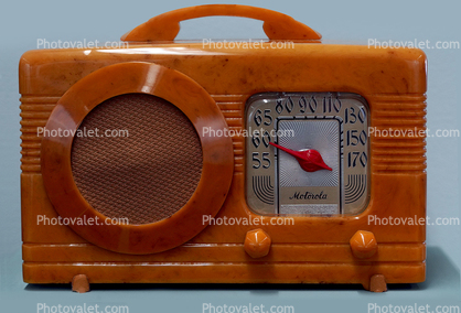 Catalin Radio, Motorola Model 50XC, 1940