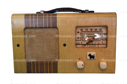 Remler Company Model 92 Picnic, 1940, Portable Radio, Scottie Dog