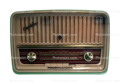 Telefunken Caprice 5051W, FM Radio Photo-object, 1962, 1960s