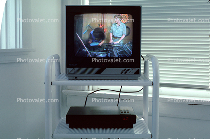 Television Screen, TV, VCR