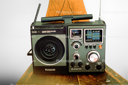 Radio, Speaker, dials, Panasonic