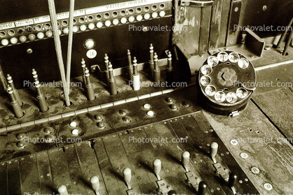 Rotary Dial, Switchboard, Patch Bay