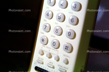 Keypad, Cordless Phone